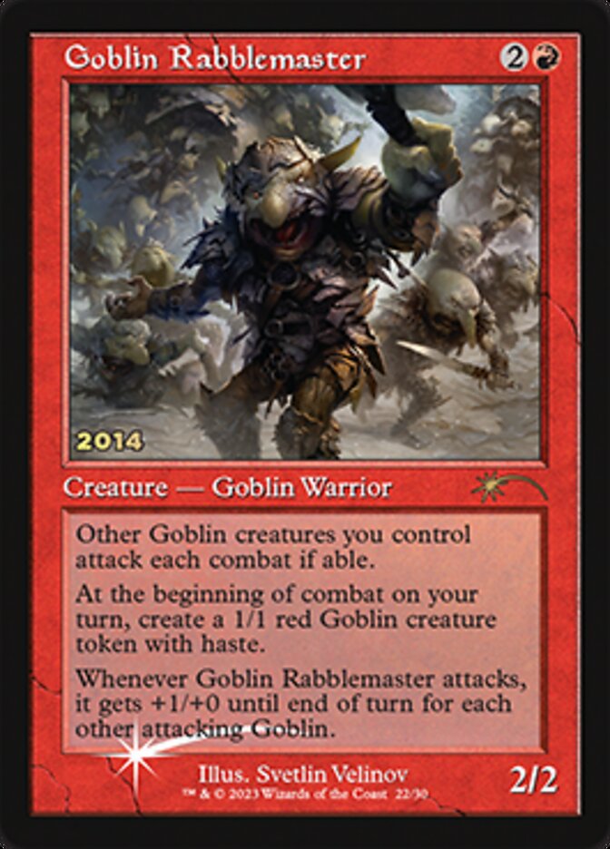 Goblin Rabblemaster [30th Anniversary Promos] | Eastridge Sports Cards & Games