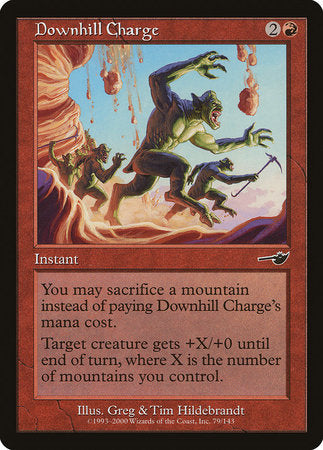 Downhill Charge [Nemesis] | Eastridge Sports Cards & Games