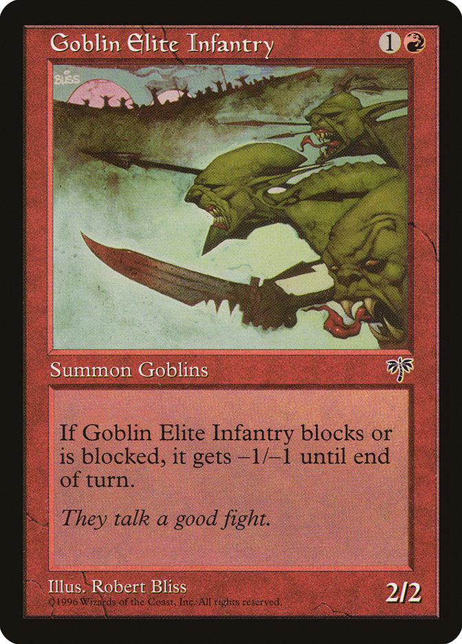 Goblin Elite Infantry [Mirage] | Eastridge Sports Cards & Games