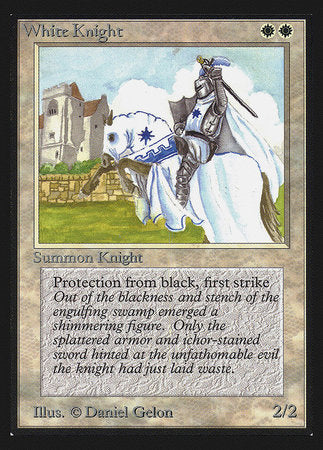 White Knight (IE) [Intl. Collectors’ Edition] | Eastridge Sports Cards & Games