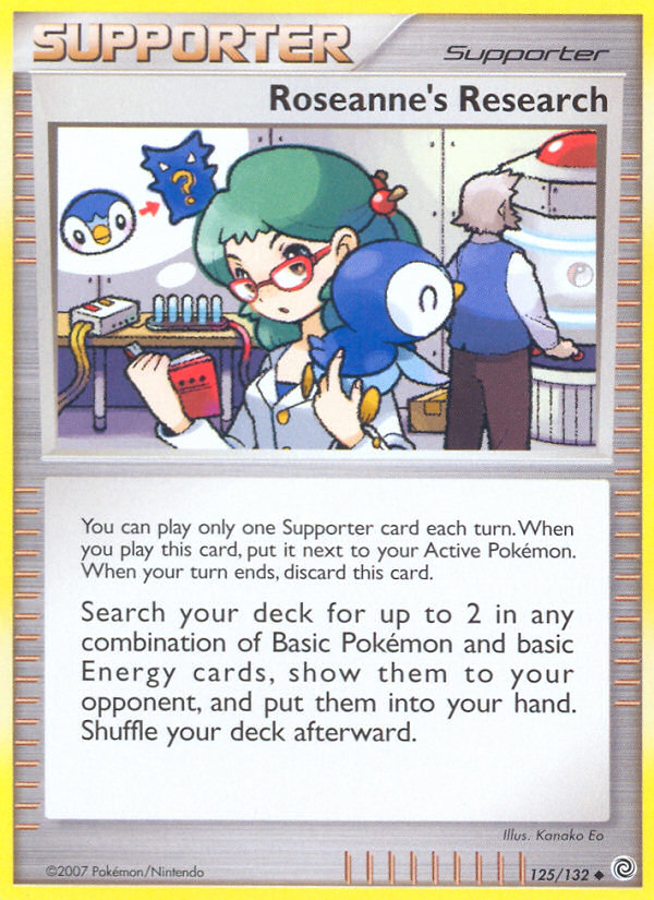 Roseanne's Research (125/132) [Diamond & Pearl: Secret Wonders] | Eastridge Sports Cards & Games