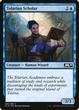 Tolarian Scholar [Core Set 2019] | Eastridge Sports Cards & Games