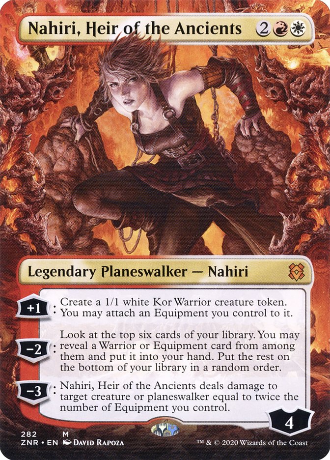 Nahiri, Heir of the Ancients (Borderless) [Zendikar Rising] | Eastridge Sports Cards & Games