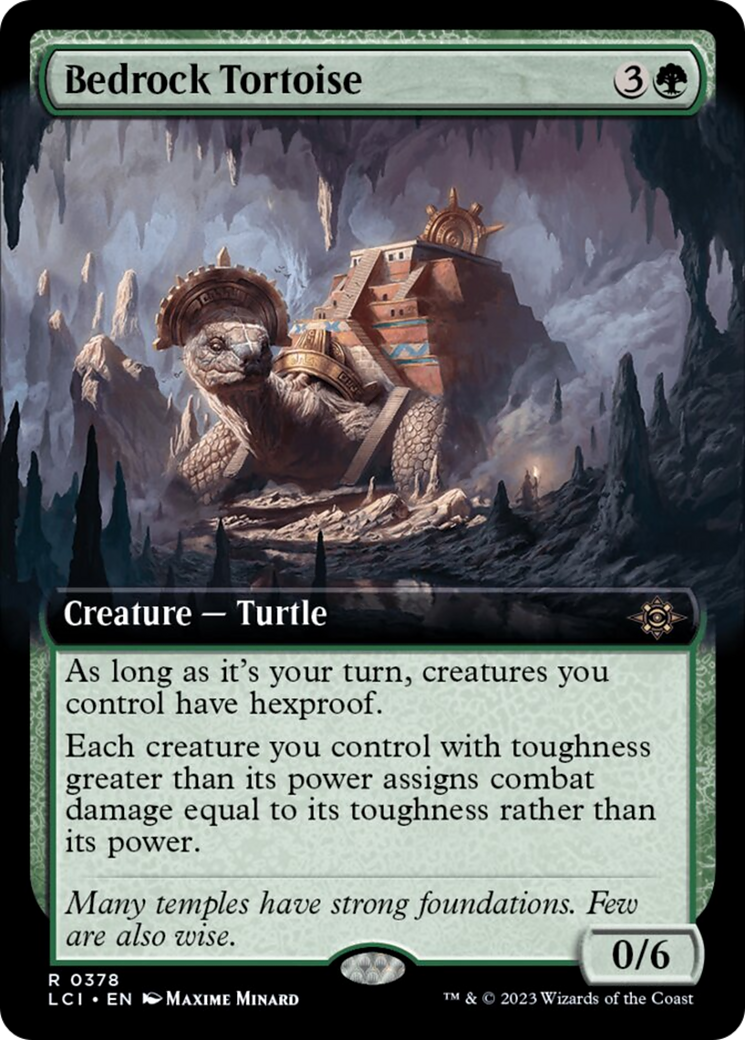 Bedrock Tortoise (Extended Art) [The Lost Caverns of Ixalan] | Eastridge Sports Cards & Games