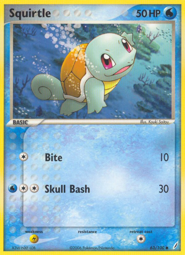 Squirtle (63/100) [EX: Crystal Guardians] | Eastridge Sports Cards & Games