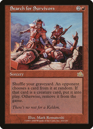 Search for Survivors [Prophecy] | Eastridge Sports Cards & Games