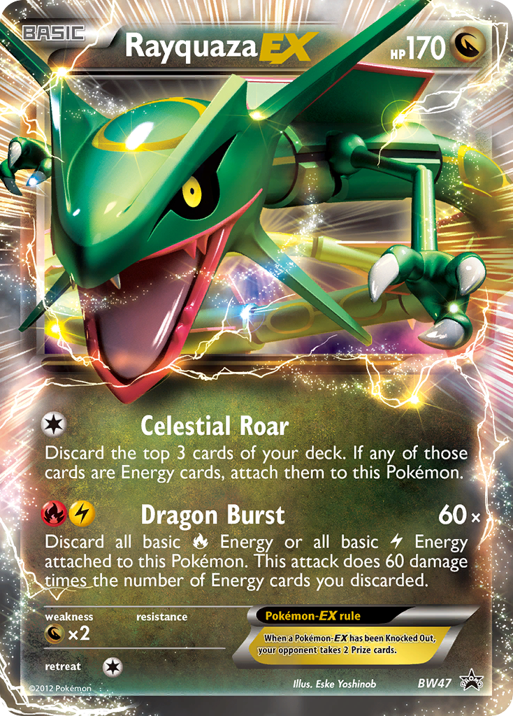 Rayquaza EX (BW47) [Black & White: Black Star Promos] | Eastridge Sports Cards & Games