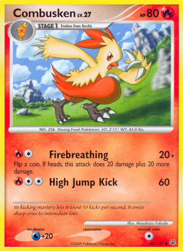 Combusken (45/127) [Platinum: Base Set] | Eastridge Sports Cards & Games