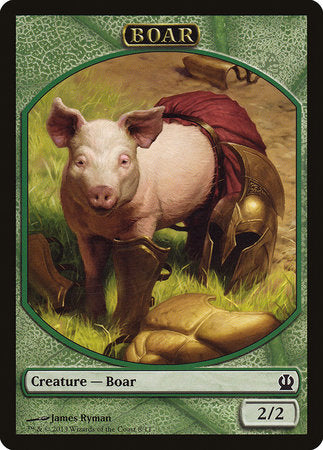 Boar Token [Theros Tokens] | Eastridge Sports Cards & Games