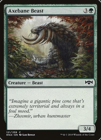 Axebane Beast [Ravnica Allegiance] | Eastridge Sports Cards & Games