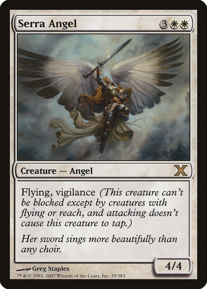 Serra Angel [Tenth Edition] | Eastridge Sports Cards & Games
