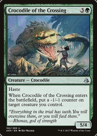 Crocodile of the Crossing [Amonkhet] | Eastridge Sports Cards & Games