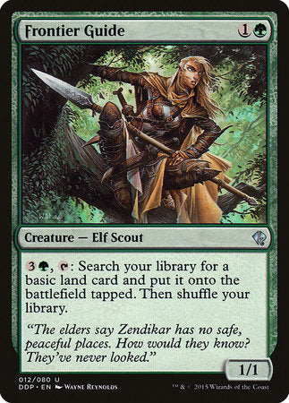 Frontier Guide [Duel Decks: Zendikar vs. Eldrazi] | Eastridge Sports Cards & Games
