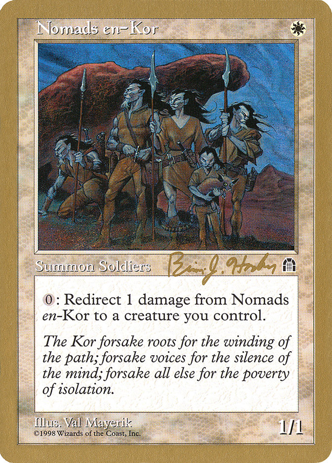 Nomads en-Kor (Brian Hacker) [World Championship Decks 1998] | Eastridge Sports Cards & Games