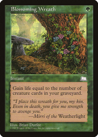 Blossoming Wreath [Weatherlight] | Eastridge Sports Cards & Games