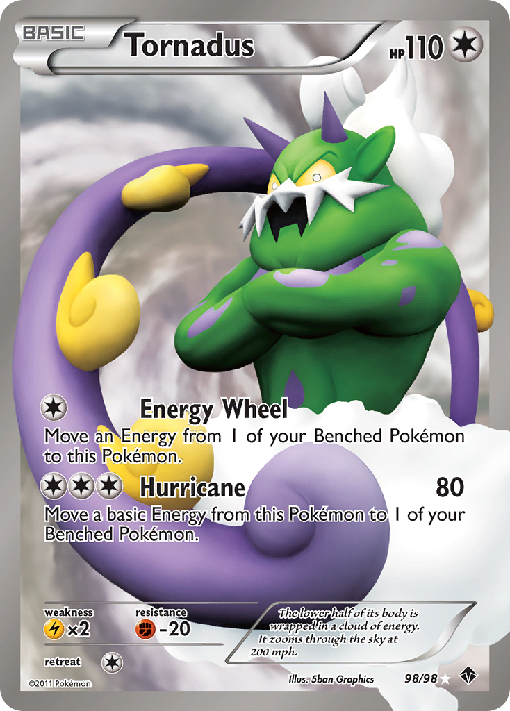 Tornadus (98/98) [Black & White: Emerging Powers] | Eastridge Sports Cards & Games