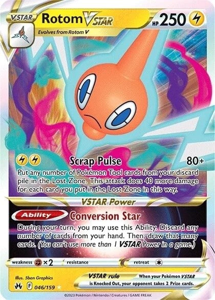 Rotom VSTAR (046/159) [Sword & Shield: Crown Zenith] | Eastridge Sports Cards & Games