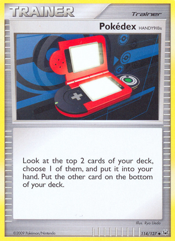 Pokedex HANDY910is (114/127) [Platinum: Base Set] | Eastridge Sports Cards & Games