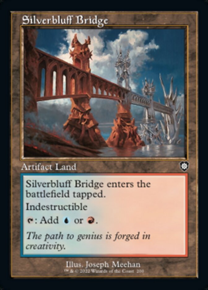 Silverbluff Bridge (Retro) [The Brothers' War Commander] | Eastridge Sports Cards & Games