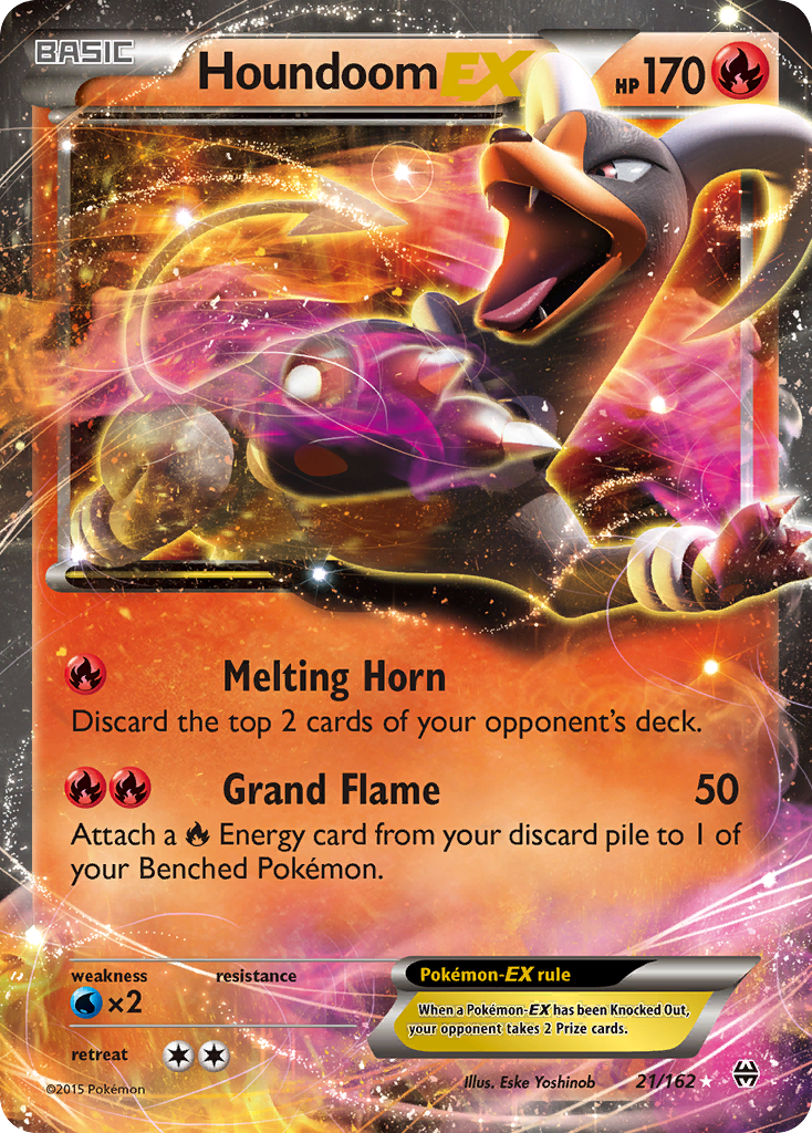 Houndoom EX (21/162) [XY: BREAKthrough] | Eastridge Sports Cards & Games