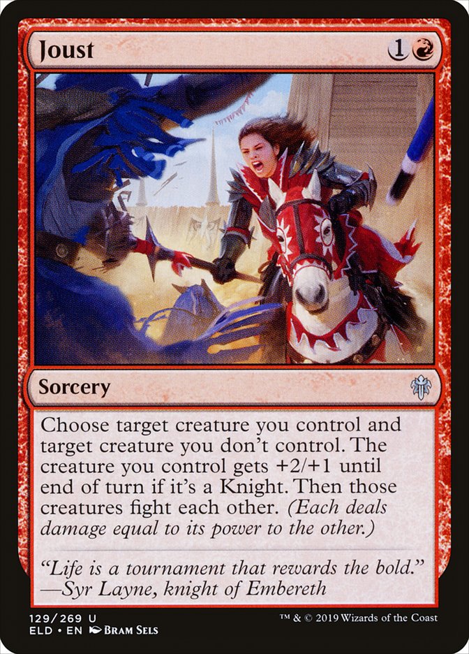 Joust [Throne of Eldraine] | Eastridge Sports Cards & Games