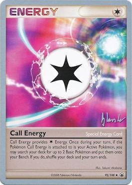 Call Energy (92/100) (Empotech - Dylan Lefavour) [World Championships 2008] | Eastridge Sports Cards & Games