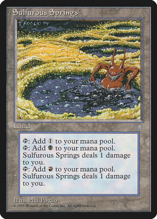 Sulfurous Springs [Ice Age] | Eastridge Sports Cards & Games