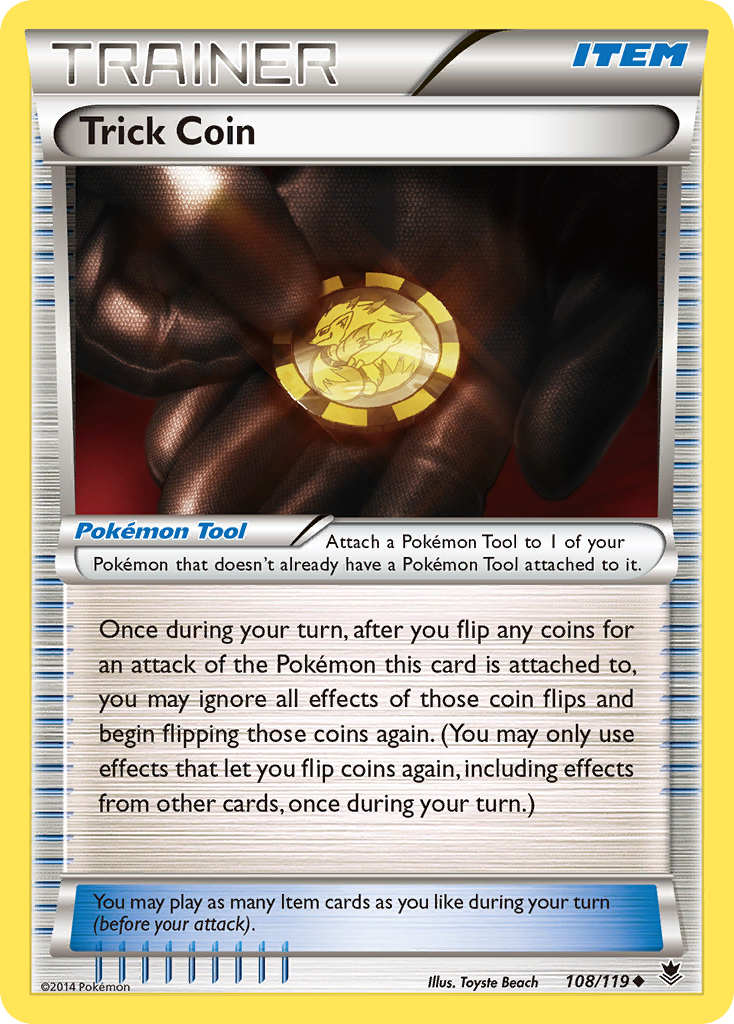 Trick Coin (108/119) [XY: Phantom Forces] | Eastridge Sports Cards & Games