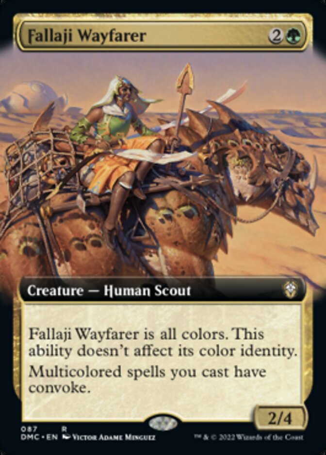 Fallaji Wayfarer (Extended Art) [Dominaria United Commander] | Eastridge Sports Cards & Games