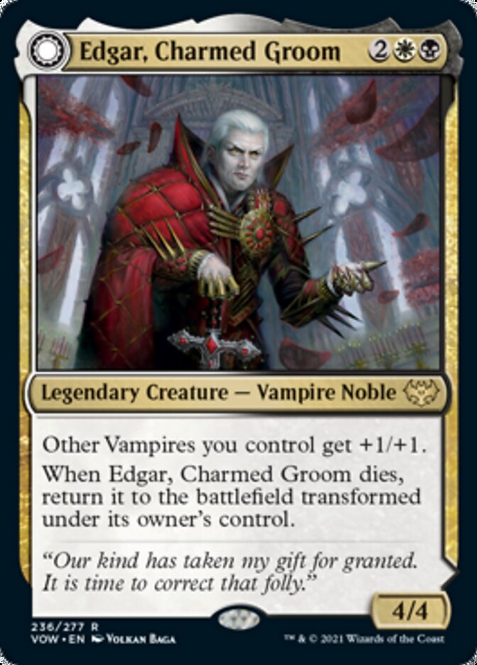 Edgar, Charmed Groom // Edgar Markov's Coffin [Innistrad: Crimson Vow] | Eastridge Sports Cards & Games