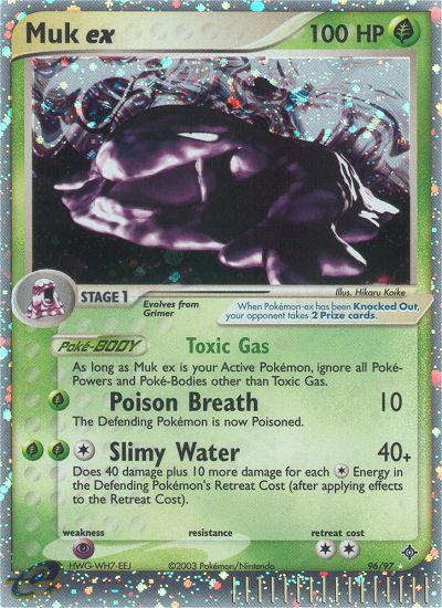 Muk ex (96/97) [EX: Dragon] | Eastridge Sports Cards & Games