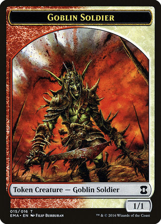 Goblin Soldier Token [Eternal Masters Tokens] | Eastridge Sports Cards & Games