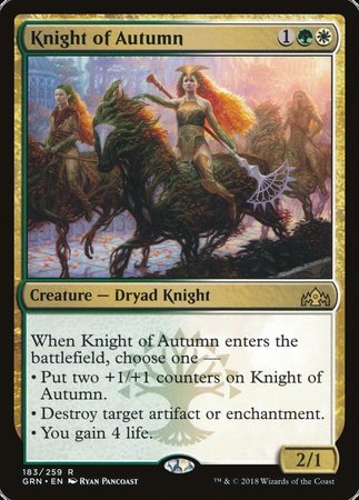 Knight of Autumn [Guilds of Ravnica] | Eastridge Sports Cards & Games