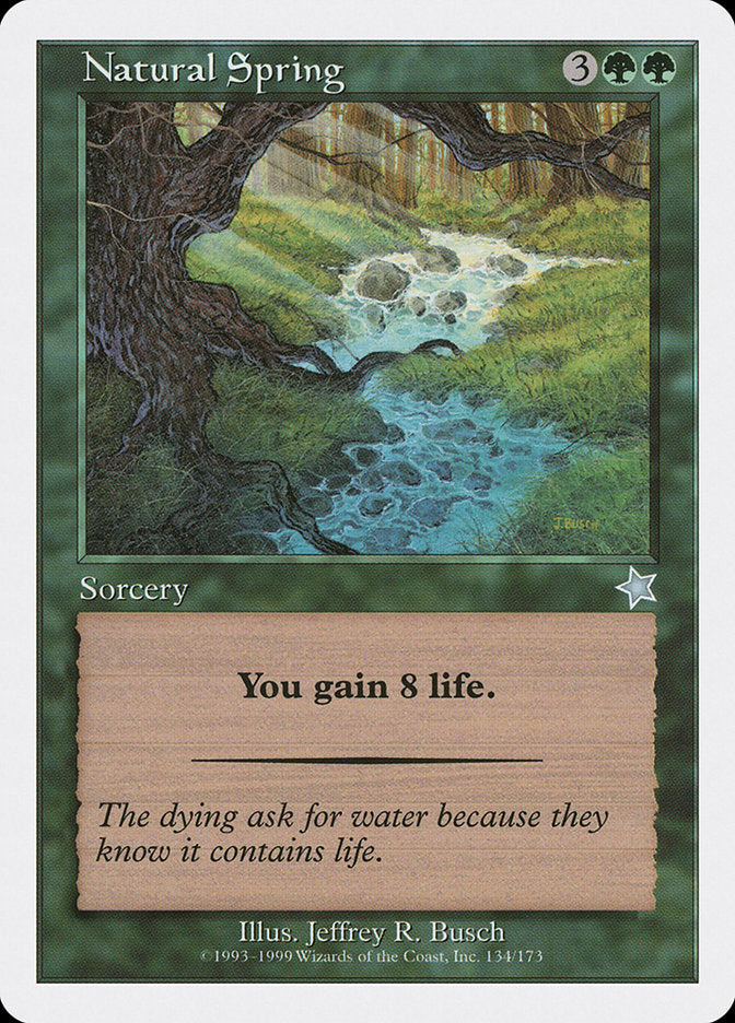 Natural Spring [Starter 1999] | Eastridge Sports Cards & Games