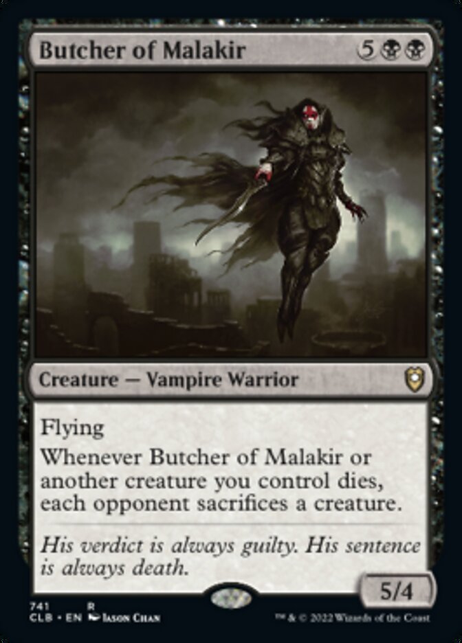 Butcher of Malakir [Commander Legends: Battle for Baldur's Gate] | Eastridge Sports Cards & Games