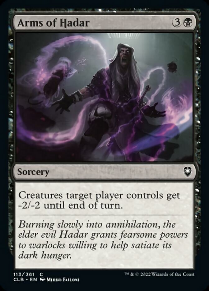 Arms of Hadar [Commander Legends: Battle for Baldur's Gate] | Eastridge Sports Cards & Games