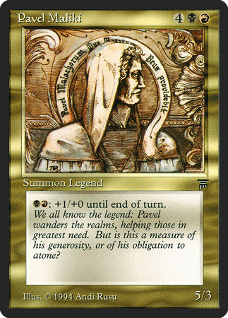 Pavel Maliki [Legends] | Eastridge Sports Cards & Games