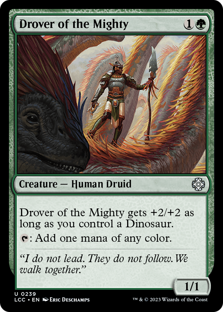 Drover of the Mighty [The Lost Caverns of Ixalan Commander] | Eastridge Sports Cards & Games