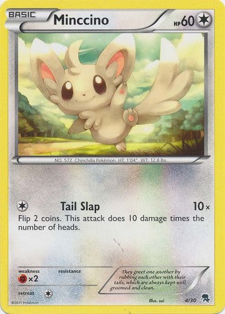 Minccino (4/30) [Black & White: Trainer Kit - Zoroark] | Eastridge Sports Cards & Games