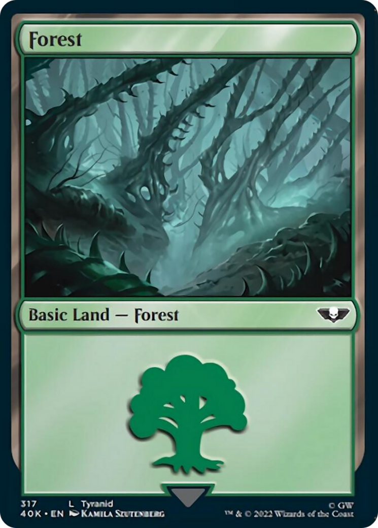 Forest (317) [Universes Beyond: Warhammer 40,000] | Eastridge Sports Cards & Games