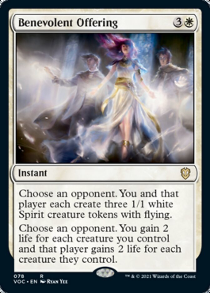 Benevolent Offering [Innistrad: Crimson Vow Commander] | Eastridge Sports Cards & Games