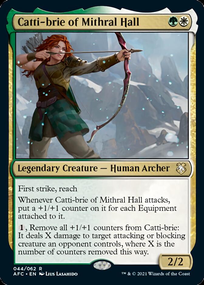 Catti-brie of Mithral Hall [Dungeons & Dragons: Adventures in the Forgotten Realms Commander] | Eastridge Sports Cards & Games