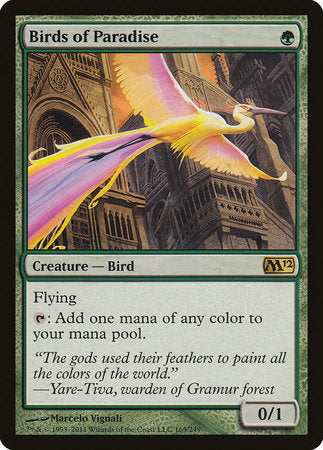 Birds of Paradise [Magic 2012] | Eastridge Sports Cards & Games