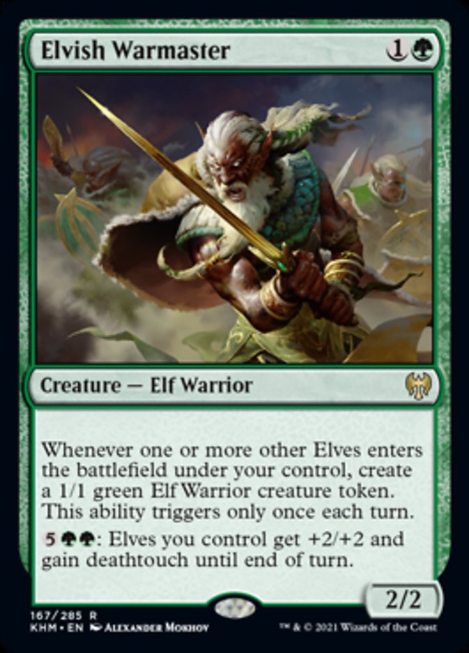 Elvish Warmaster [Kaldheim] | Eastridge Sports Cards & Games