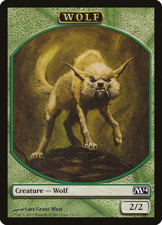 Wolf Token [Magic 2014 Tokens] | Eastridge Sports Cards & Games