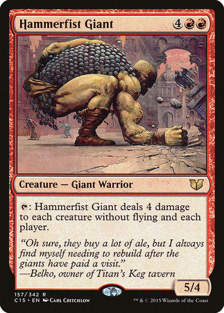 Hammerfist Giant [Commander 2015] | Eastridge Sports Cards & Games