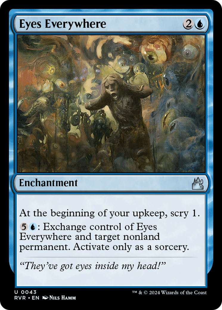 Eyes Everywhere [Ravnica Remastered] | Eastridge Sports Cards & Games