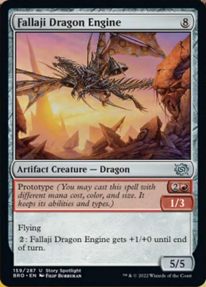 Fallaji Dragon Engine [The Brothers' War] | Eastridge Sports Cards & Games