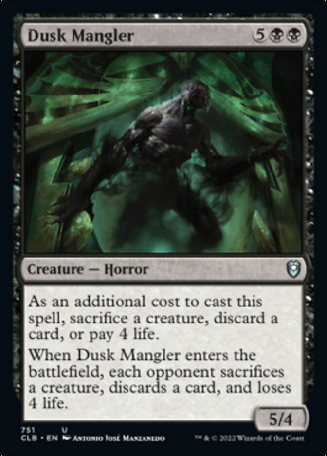 Dusk Mangler [Commander Legends: Battle for Baldur's Gate] | Eastridge Sports Cards & Games