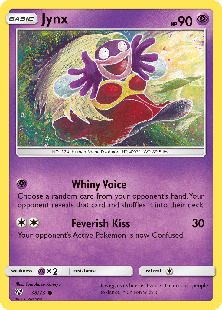 Jynx (38/73) [Sun & Moon: Shining Legends] | Eastridge Sports Cards & Games